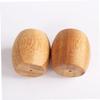 FELTECHELECTR 3pcs Wooden Toothbrush Holder Mini Organizer for Bathroom Counter Stylish Toothbrush Stand Keep Your Space Neat and Clean view 3