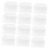 Garneck Shoe Box Storage Bin 12pcs Thicken Clear Plastic Stackable Home Office Closet Entryway Organizer view 1