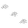 Unomor 48pcs Fastener Clips for Sheet Elastic Sheet Grippers Holder White and Elastic Home Hotel Wedding view 1