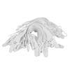 Unomor 48pcs Fastener Clips for Sheet Elastic Sheet Grippers Holder White and Elastic Home Hotel Wedding view 3