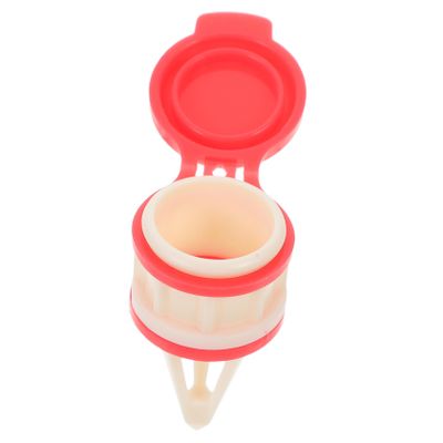 Milk Bottle Pourer with Lid, ABS Silicone Extension Spout