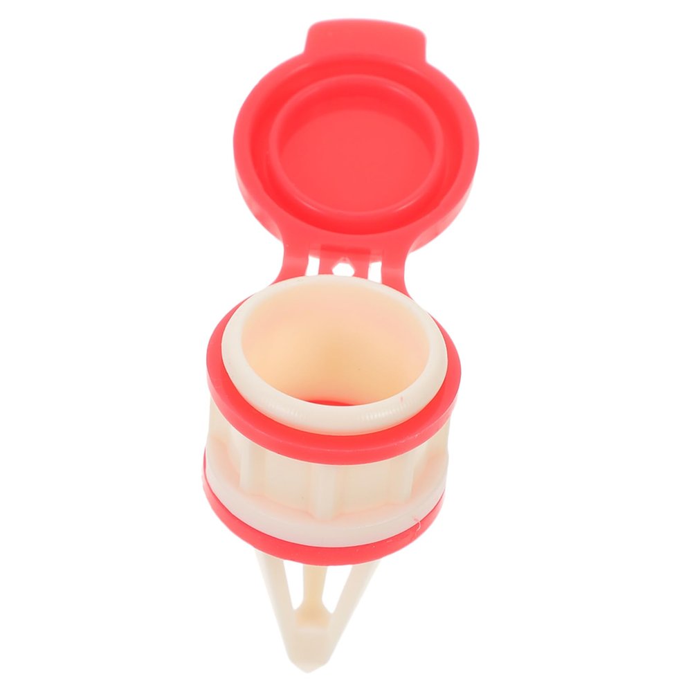 Milk Bottle Pourer with Lid, ABS Silicone Extension Spout