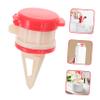 Milk Bottle Pourer with Lid, ABS Silicone Extension Spout view 3