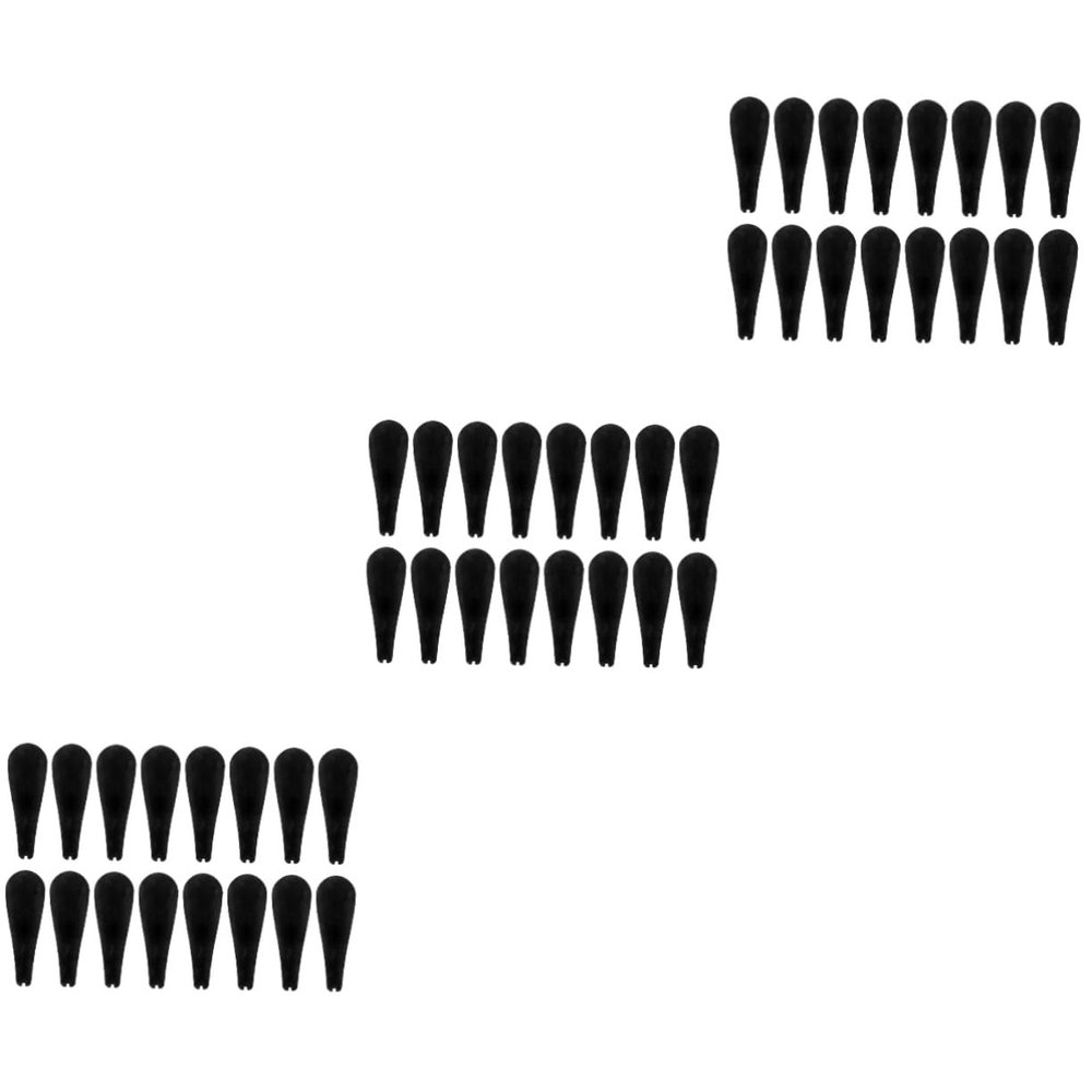FONDOTIN 48pcs Lightweight Shoulder Pads for Hangers Hanger Shoulder Form Easy Install Parts for Clothing