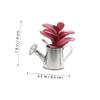 Cabilock 5pcs Faux Bonsai Artificial Plant Decor Fake Succulents for Home Decor Artificial Plants Indoor view 2