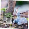 Cabilock 5pcs Faux Bonsai Artificial Plant Decor Fake Succulents for Home Decor Artificial Plants Indoor view 4