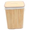 CAXUSD Foldable Khaki Laundry Basket Eco-friendly Clothes Storage Organizer with Handle for Dirty Clothes Towels and Sundries Capacity for Home Use view 1