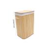 CAXUSD Foldable Khaki Laundry Basket Eco-friendly Clothes Storage Organizer with Handle for Dirty Clothes Towels and Sundries Capacity for Home Use view 2