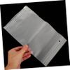 MUCKLILY Swimsuit Socks Underwear Storage Bag 50pcs Waterproof Frosted Zipper Packaging for Travel view 3