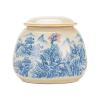 CHICKEN Tea Storage Tank Ceramic Tea Cans Empty Cans Small Household Black Tea Storage Cans Moisture-Proof Storage Cans Multifunctional Storage Jar(A) view 1