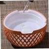 IWOWHERO Oil Diffuser Tabletop Humidifier for Home Office Quiet Decorative Diffuser Fine Mist Spray for Relaxation Atmosphere Enhancement view 4
