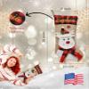 Custom Christmas Stockings - Personalized Embroidered 3D Stocking Your Name Burlap Hanging Fireplace - Xmas Gift Santa Snowman Gnome Deer Holiday Family 2026-4 Pack view 3