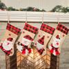 Custom Christmas Stockings - Personalized Embroidered 3D Stocking Your Name Burlap Hanging Fireplace - Xmas Gift Santa Snowman Gnome Deer Holiday Family 2026-4 Pack view 4