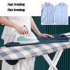 BERWDUXA Table Top Ironing Board Cover 36x12in 39x13in 43x13in 48x15in Iron Board Cover Scorch Resistant Padding, 100% Cotton, Drawstring Tightening(Green Leaf,36x12in(90x30cm)) view 3