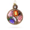 Charcuterie Board Glass Christmas Ornament view 1