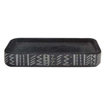 BLACK FOREST DECOR Aztec Bath Tray