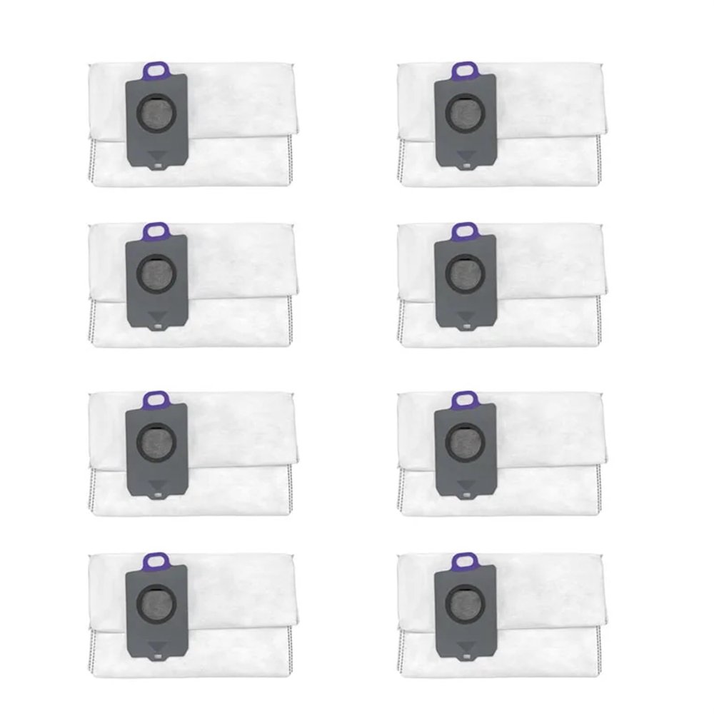 Dust Bags Dust Collector Accessories Spare Parts for Na-rwal for Freo Z Ultra Robot Vacuum Cleaner(8 Pieces)