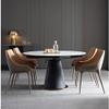 YXCUIDP Modern Dining Chairs Set of 2,Leather Seat and Back Kitchen Armchair with Solid Steel Legs for Living Room Bedroom Dining Chair(A) view 4