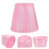 Pink Cloth Lamp Shade Cover for Table and Desk Lamps, Protective view 3