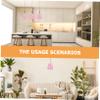 Pink Cloth Lamp Shade Cover for Table and Desk Lamps, Protective view 4