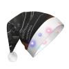KOPUUYRD Movies Clapperboard Pattern Print Adult Christmas Hat,Festive Fashion Hat,Novelty Party Headgear,Xmas Celebration Decoration view 1