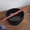 GAAHRQQQ Natural Bamboo Chopsticks 6 Pairs of Wooden Chopsticks Reusable Tableware Chopsticks Dishwasher Safe and Healthy Home Kitchen Can be Cleaned in The Dishwasher view 4