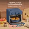 Our Place Wonder Oven Bakers Kit  3-Piece Toxin-Free Ceramic Nonstick Bakeware Set (8 Round, 8 Square, 6-Cup Muffin Pan) - Oven-Safe up to 450F - Blue Salt view 4
