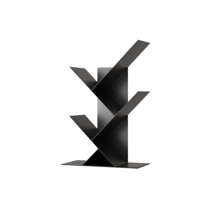 DYKKLKQ Tree Bookshelf - Tree Shaped Book Shelves Desktop FreeStanding Bookcase, Wrought Iron Multi-Purpose Floor Storage Rack, Multi-Layer Storage Rack, for Display Books, Magaz