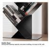 DYKKLKQ Tree Bookshelf - Tree Shaped Book Shelves Desktop FreeStanding Bookcase, Wrought Iron Multi-Purpose Floor Storage Rack, Multi-Layer Storage Rack, for Display Books, Magaz view 4