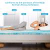 4 Inch Gel Memory Foam Mattress Topper King view 3