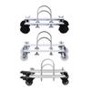 2Pcs Mobile Pulley Brackets, Casters Swivel Replacement Wheels for Oiled Filled Radiator, 360 Rotatable Electric Heater Frame Base with Wheels, Heater Mounted Roller Wheel Oil Heater Accessories view 4