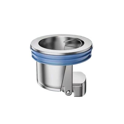 JWBSTUIW Shower Drainer Insect Prevention Colander Seal Stopper Anti Odor Sewer Strainer Plug Drain Cover Floor Drain(Silver)