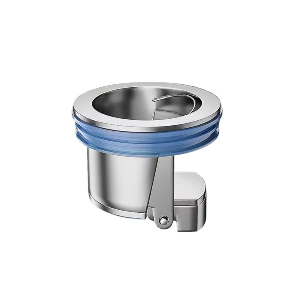 JWBSTUIW Shower Drainer Insect Prevention Colander Seal Stopper Anti Odor Sewer Strainer Plug Drain Cover Floor Drain(Silver)