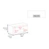 Tuhome Wally 30-Inch Wide Open Wall Cabinet, Cube Wall Shelf for Bedroom, Office, Living Room or Garage, Modern Mounted Storage Cabinet with 12-Inch Height, Deep Display Shelf for Decor view 2