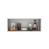 Tuhome Wally 30-Inch Wide Open Wall Cabinet, Cube Wall Shelf for Bedroom, Office, Living Room or Garage, Modern Mounted Storage Cabinet with 12-Inch Height, Deep Display Shelf for Decor view 4
