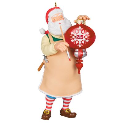 Hallmark Toymaker Santa 25th Anniversary Special Edition Ornament