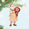 Hallmark Toymaker Santa 25th Anniversary Special Edition Ornament view 2