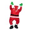 CIYODO Hanging Santa Claus Decoration Climbing Santa Ornament for Use Posture Premium for Doors Walls Holiday Decor view 1
