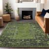 Addison Rugs Chantille ACN1727 Olive 10' x 14' Indoor/Outdoor, Machine Washable, Easy Clean, Non Shedding, Bedroom, Living Room, Dining Room, Kitchen, Patio Rug view 1