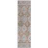 Addison Rugs Chantille ACN1760 Terracotta 2'3" x 7'6" Indoor/Outdoor, Machine Washable, Easy Clean, Non Shedding, Bedroom, Living Room, Dining Room, Kitchen, Patio Runner Rug view 3