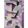 Addison Rugs Chantille ACN1757 Purple 3' x 5' Indoor/Outdoor, Machine Washable, Easy Clean, Non Shedding, Bedroom, Living Room, Dining Room, Kitchen, Patio Rug view 3