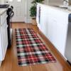 Addison Rugs Chantille ACN1817 Black 2'3" x 7'6" Indoor/Outdoor, Machine Washable, Holiday, Christmas Rug, Easy Clean, Non Shedding, Living Room, Entryway, Kitchen, Patio Rug view 1