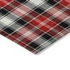 Addison Rugs Chantille ACN1817 Black 2'3" x 7'6" Indoor/Outdoor, Machine Washable, Holiday, Christmas Rug, Easy Clean, Non Shedding, Living Room, Entryway, Kitchen, Patio Rug view 4