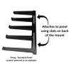 Hammy3DPrints Mount for Browing Buckmark 22LR Mags - Secure It/Akro Mils | Magazine Holder Storage Rack (Tandemkross Baseplate, Plastic Panel) view 2