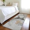 Addison Rugs Chantille ACN1795 Gray 2'3" x 7'6" Indoor/Outdoor, Machine Washable, Easy Clean, Non Shedding, Bedroom, Living Room, Dining Room, Kitchen, Patio Runner Rug view 1