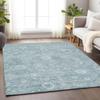 Addison Rugs Chantille ACN1770 Blue 9' x 12' Indoor/Outdoor, Machine Washable, Easy Clean, Non Shedding, Bedroom, Living Room, Dining Room, Kitchen, Patio Rug view 1