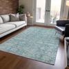 Addison Rugs Chantille ACN1774 Blue 9' x 12' Indoor/Outdoor, Machine Washable, Easy Clean, Non Shedding, Bedroom, Living Room, Dining Room, Kitchen, Patio Rug view 1