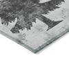 Addison Rugs Chantille ACN1811 Gray 3' x 5' Indoor/Outdoor, Machine Washable, Holiday, Christmas Rug, Easy Clean, Non Shedding, Living Room, Entryway, Kitchen, Patio Rug view 4
