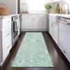 Addison Rugs Chantille ACN1770 Teal 2'3" x 7'6" Indoor/Outdoor, Machine Washable, Easy Clean, Non Shedding, Bedroom, Living Room, Dining Room, Kitchen, Patio Runner Rug view 1