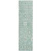 Addison Rugs Chantille ACN1770 Teal 2'3" x 7'6" Indoor/Outdoor, Machine Washable, Easy Clean, Non Shedding, Bedroom, Living Room, Dining Room, Kitchen, Patio Runner Rug view 3